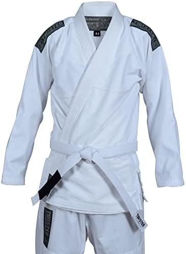 TWISTER Challenge BJJ Gi Brazilian Jiu Jitsu Gi Preshrunk Pearl Weave 475gram 100% Cotton Fabric