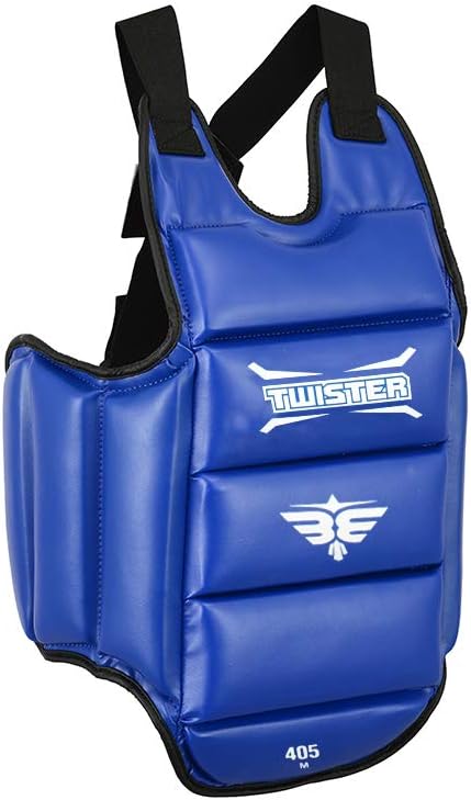 Twister Karate Taekwondo Boxing Muay Thai MMA Chest Guard | Reversible Chest Protector for Men and Women | Abdominal Protector for Training