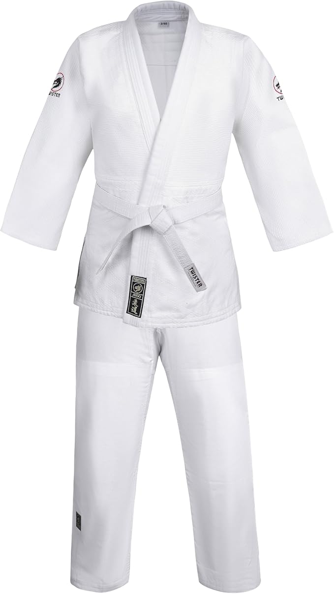 Competition Judo Gi White Tiger | Judo Uniforms Gi M/O Premium Quality Cotton Grain Cloth 600GRM,