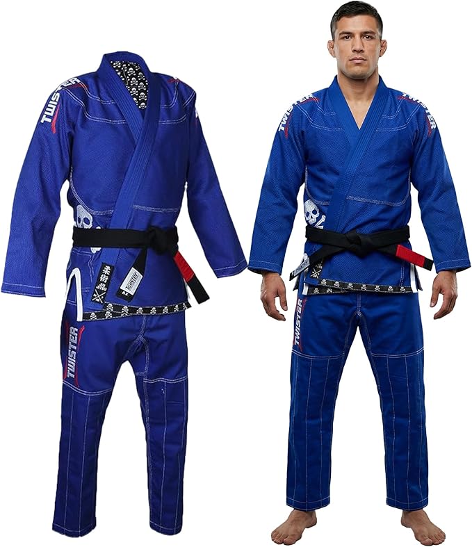Progress BJJ Gi | Preshrunk Pearl Weave 475g Pants & Jacket | Brazilian Jiu Jitsu Uniform FREE White Belt