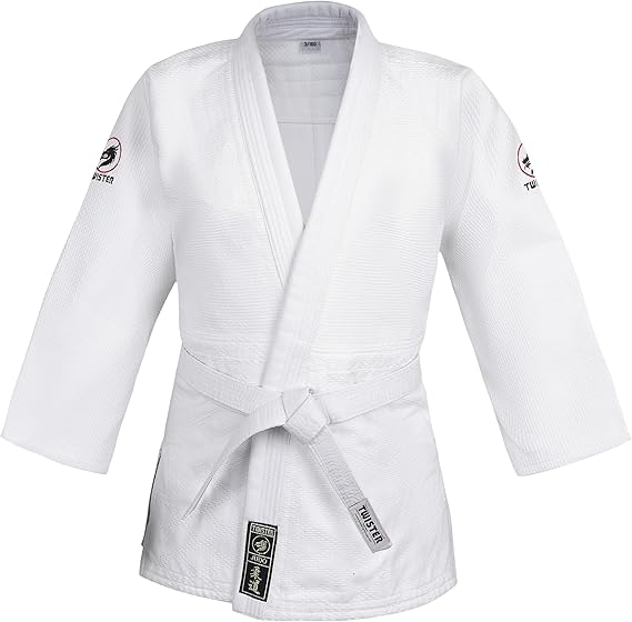 Competition Judo Gi White Tiger | Judo Uniforms Gi M/O Premium Quality Cotton Grain Cloth 600GRM,
