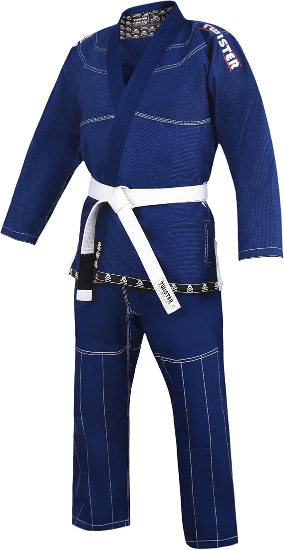 Progress BJJ Gi | Preshrunk Pearl Weave 475g Pants & Jacket | Brazilian Jiu Jitsu Uniform FREE White Belt