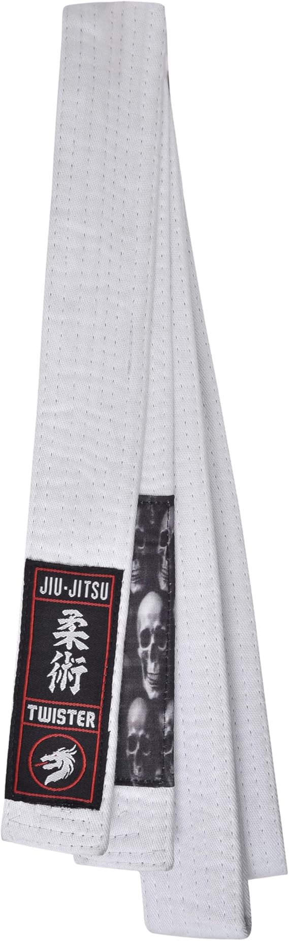 TWISTER Jiu Jitsu BJJ Belt 1.5” Wide for Men Women Adults | Premium Cotton with Woven Patch | 9 Row Stitching |