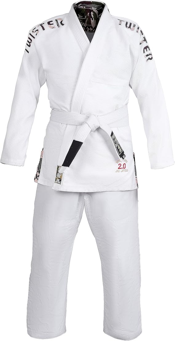 Twister Victory Brazilian Jiu Jitsu Gi | Camo BJJ Kimono | BJJ Gi Preshrunk Premium Fabric | Comes With FREE White Belt