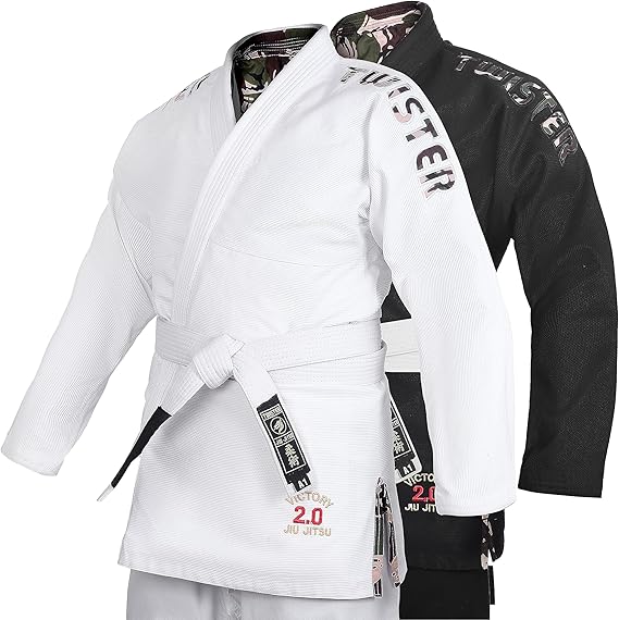 Twister Victory Brazilian Jiu Jitsu Gi | Camo BJJ Kimono | BJJ Gi Preshrunk Premium Fabric | Comes With FREE White Belt