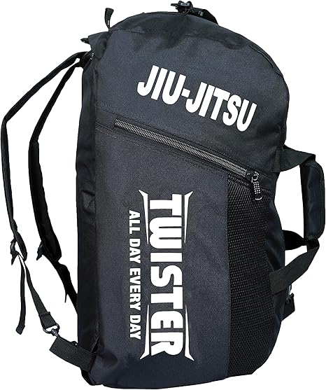 TWISTER Jiu jitsu backpacks (Black/White, Jiu jitsu backpacks)