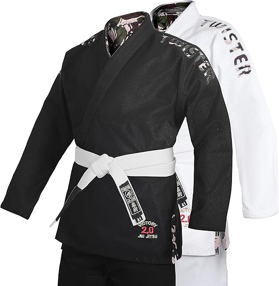 Twister Victory Brazilian Jiu Jitsu Gi | Camo BJJ Kimono | BJJ Gi Preshrunk Premium Fabric | Comes With FREE White Belt