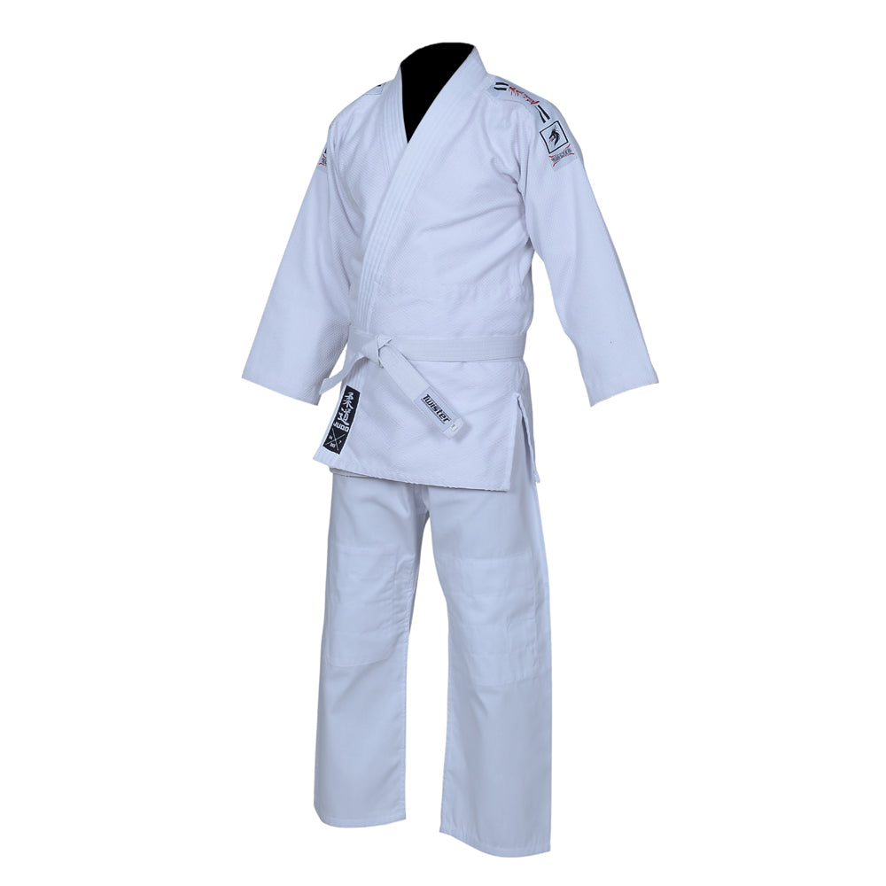 Judo Gi Black Tiger | Judo Uniform for Adults & Kids | Cotton Cloth 450Gram Judo Kimono with FREE Belt