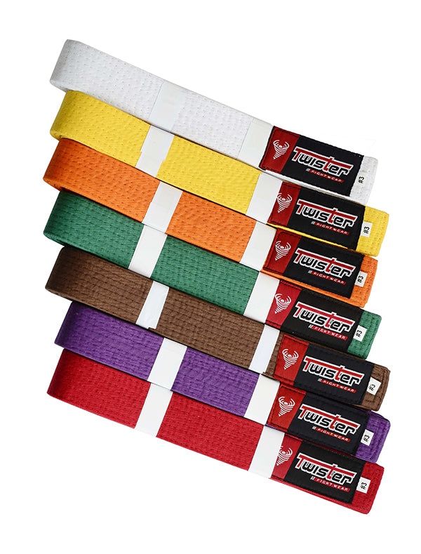 Rank Colour Belts 1.5" wide